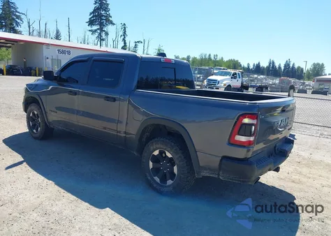 2021 Ram 1500 Rebel 4X4 5'7 Box z USA, uszkodzony, nr VIN 1C6SRFLT4MN508768